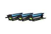 Skrivartillbehör-bläck-toner - Lexmark - photoconductor unit - LCCP (pack of 3) - 72K0Q00