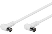 Antennkabel - Pro Antenna cable angled 2x90° (IEC female/male) 80 dB - 3.5 m - 4040849673559