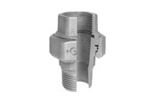 Gängade beslag - +GF+ Union black for m taper seat 1 1/4" - 770341107