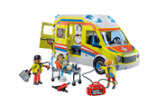 Playmobil - Playmobil City Action - Ambulans med ljus och ljud *DEMO* - 71202