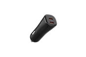 Mobile - Adapters & Chargers - Spigen Essential 50W Car Charger EV502 - black - ACP08523