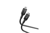 USB-kabel - Spigen Essential 100W - USB-C <-> USB-C - 2m - Svart - ACA09460